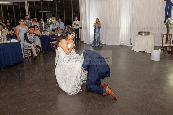 Thalial and Francisco wedding reception at La Mirada Golf course in