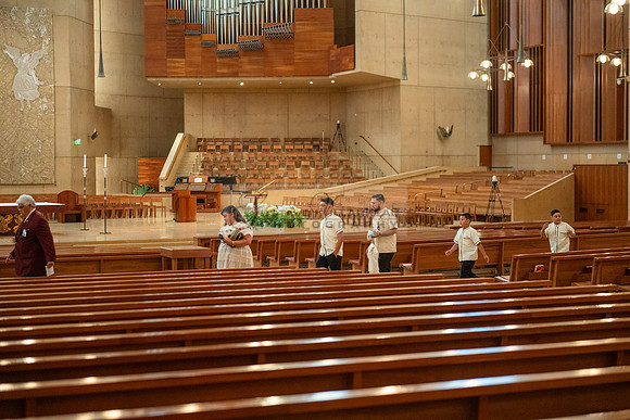 Baptism photographer, videographer at Cathedral of our Lady of Angeles in Los Angeles Ca. Gustavo Villarreal Photography, 323-633-8283, www.gvphotoandvideo.com