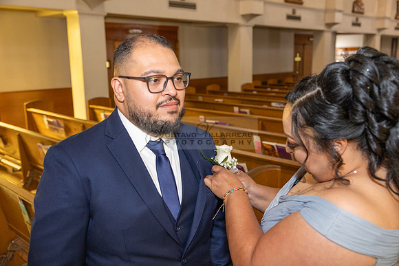 Thalial and Francisco wedding reception at La Mirada Golf course in
