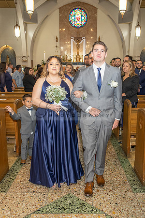 Thalial and Francisco wedding reception at La Mirada Golf course in