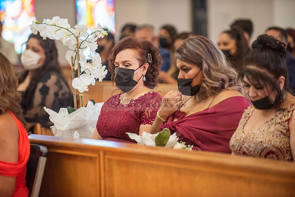 LINK #1 - Xochitl and Luis wedding ceremony at St. Peter Chanel Catholic C