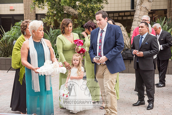 Reina and Adalberto wedding ceremony and reception, photographer