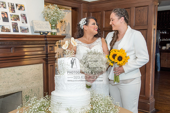 JENNIFER AND CYNTHIA glbt wedding photography and video at Long Beach Museum of Art in Long Beach Ca, www.gustavovillarreal.com, 323-633-8283