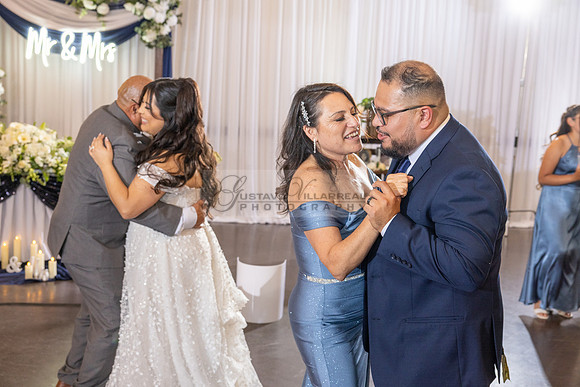 Thalial and Francisco wedding reception at La Mirada Golf course in