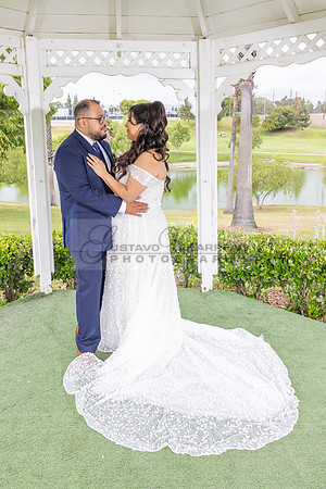 Thalial and Francisco wedding reception at La Mirada Golf course in
