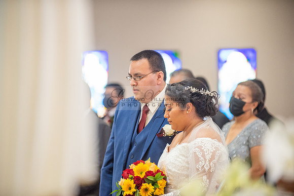 LINK #1 - Xochitl and Luis wedding ceremony at St. Peter Chanel Catholic C