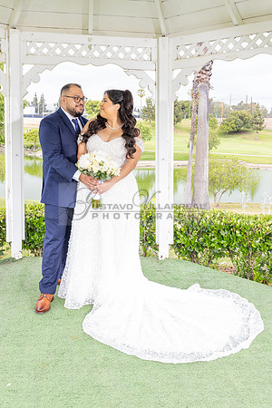 Thalial and Francisco wedding reception at La Mirada Golf course in