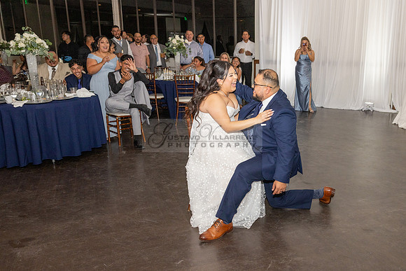 Thalial and Francisco wedding reception at La Mirada Golf course in