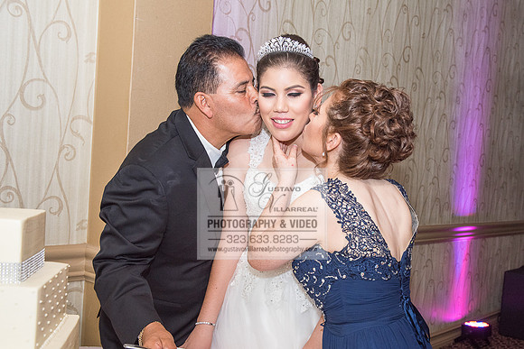 Andrea Lissette quinceaneras, sweet sixteens, weddings, family portraits, anniversaries, photography and video at Miraculos medal catholic church in Montebello,  receptions at Quiet Cannon Montebello,