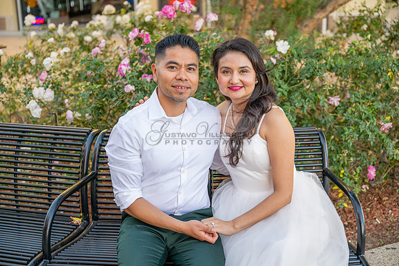 Margarita and Quintiliano engagement, weddings, quinceaneras, photos at La 4th st in Santa ana Ca. Gustavo Villarreal Photography, videographer, 323-633-8283