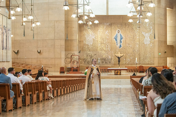Baptism photographer, videographer at Cathedral of our Lady of Angeles in Los Angeles Ca. Gustavo Villarreal Photography, 323-633-8283, www.gvphotoandvideo.com