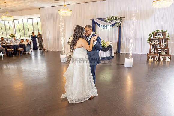 Thalial and Francisco wedding reception at La Mirada Golf course in